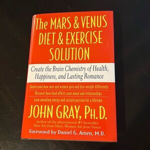NWT “The Mars & Venus Diet & Exercise”Solution book.